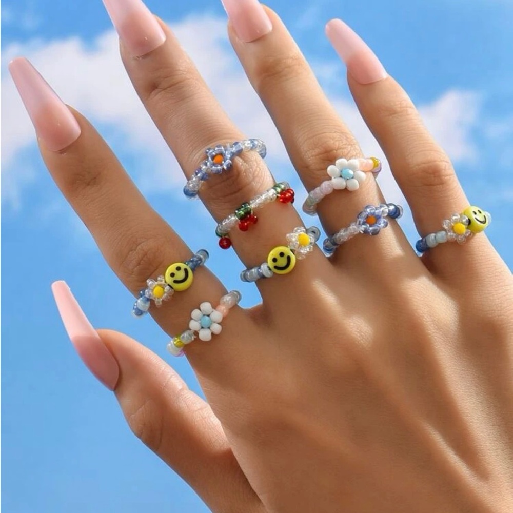 🟥Aesthetic Ring Set